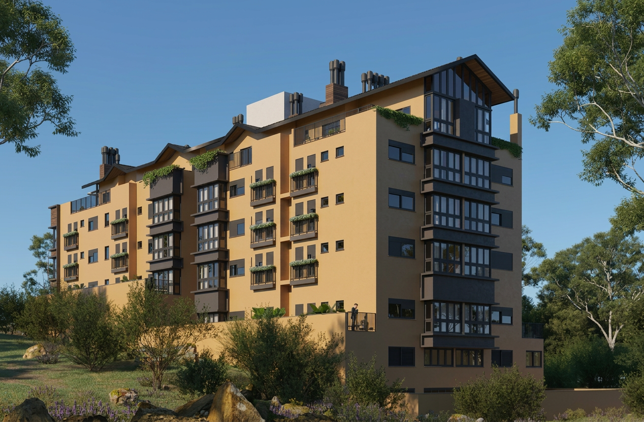 Condomínio residencial em serra — projeto elétrico predial